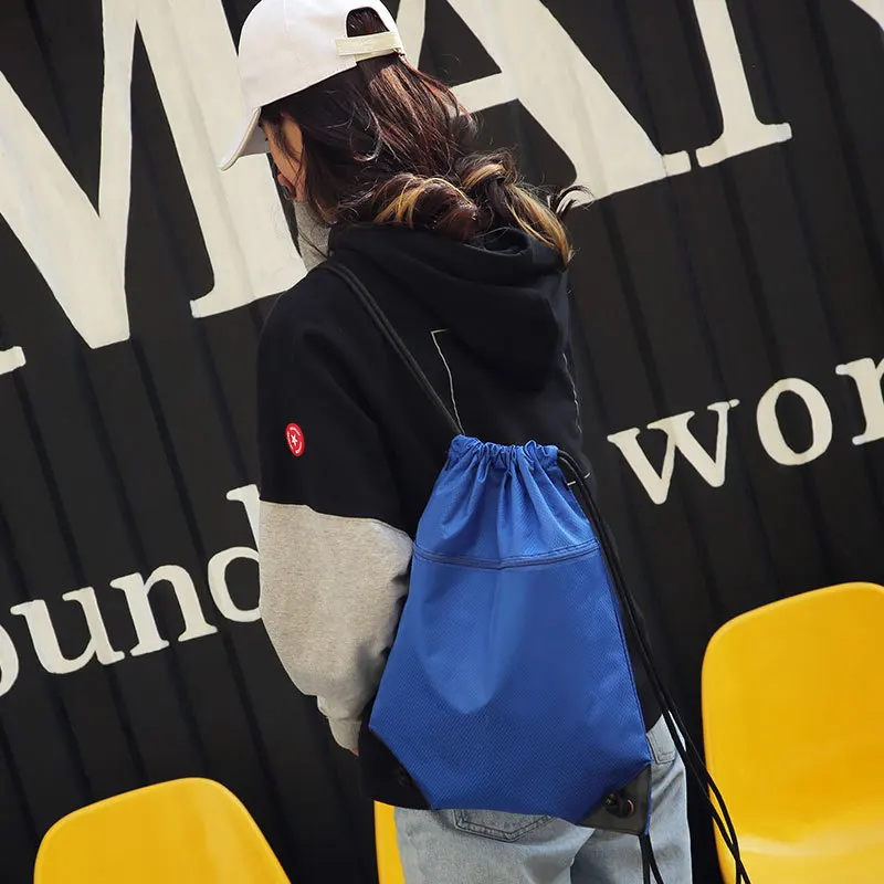 Gym Sports Bag Female Weekend Luggage Travel Yoga Backpack Men Women's Drawstring Bolsas For Shoes Male Large Cycling Basketball