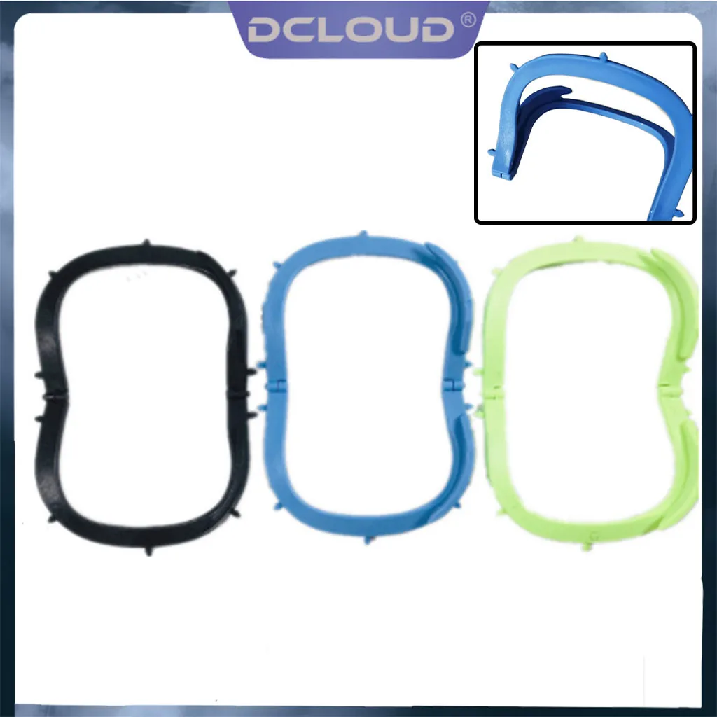 

DCLOUD 1Pc Dental Frame Rubber Dam Sheets Holder Foldable Plastic X-Ray Film Oral Barrier Tools Endo Dam Punch Autoclave 134℃