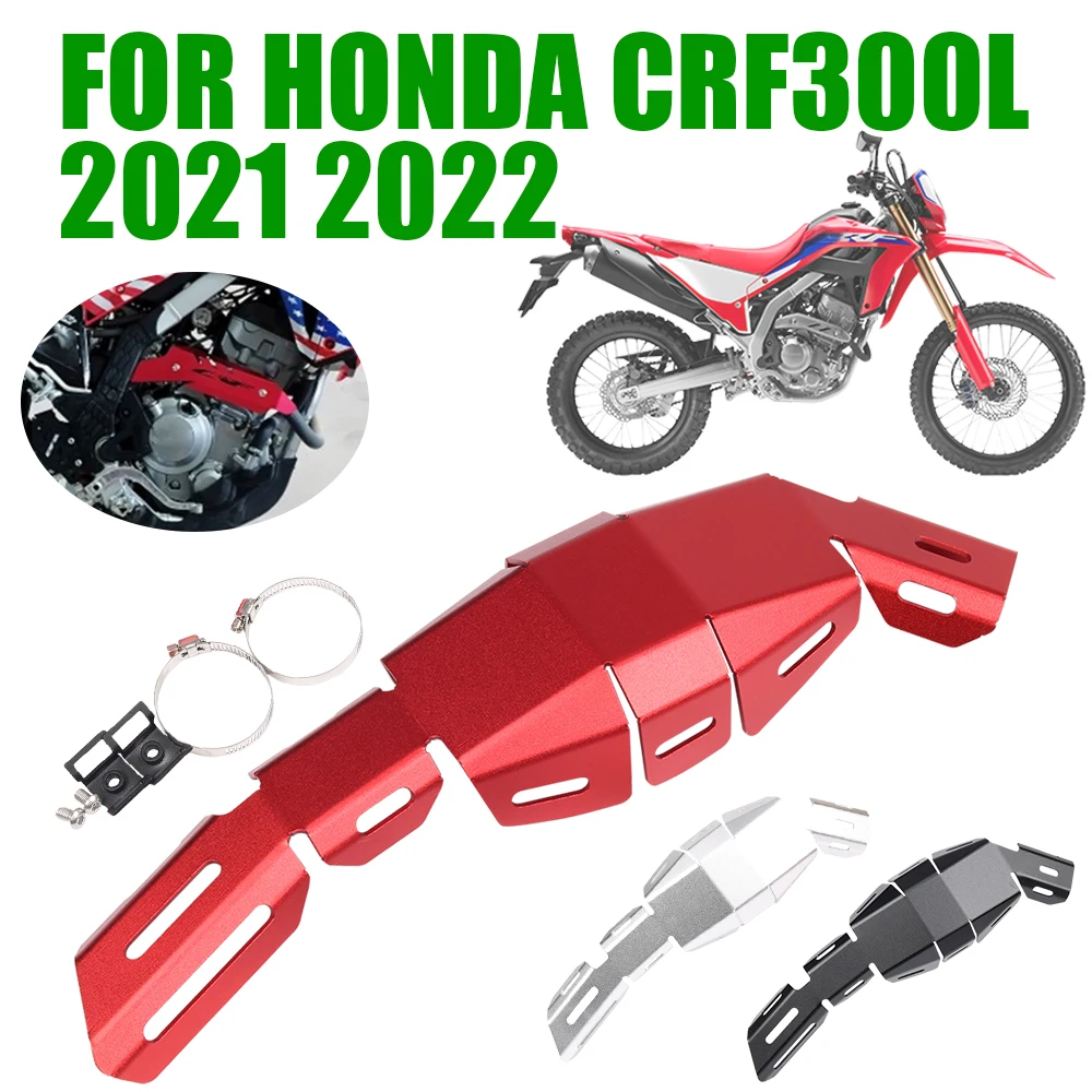 

For Honda CRF300L CRF300 L CRF 300 L CRF 300L Motorcycle Accessories Exhaust Pipe Cover Heat Protector Thermal Insulation Guard