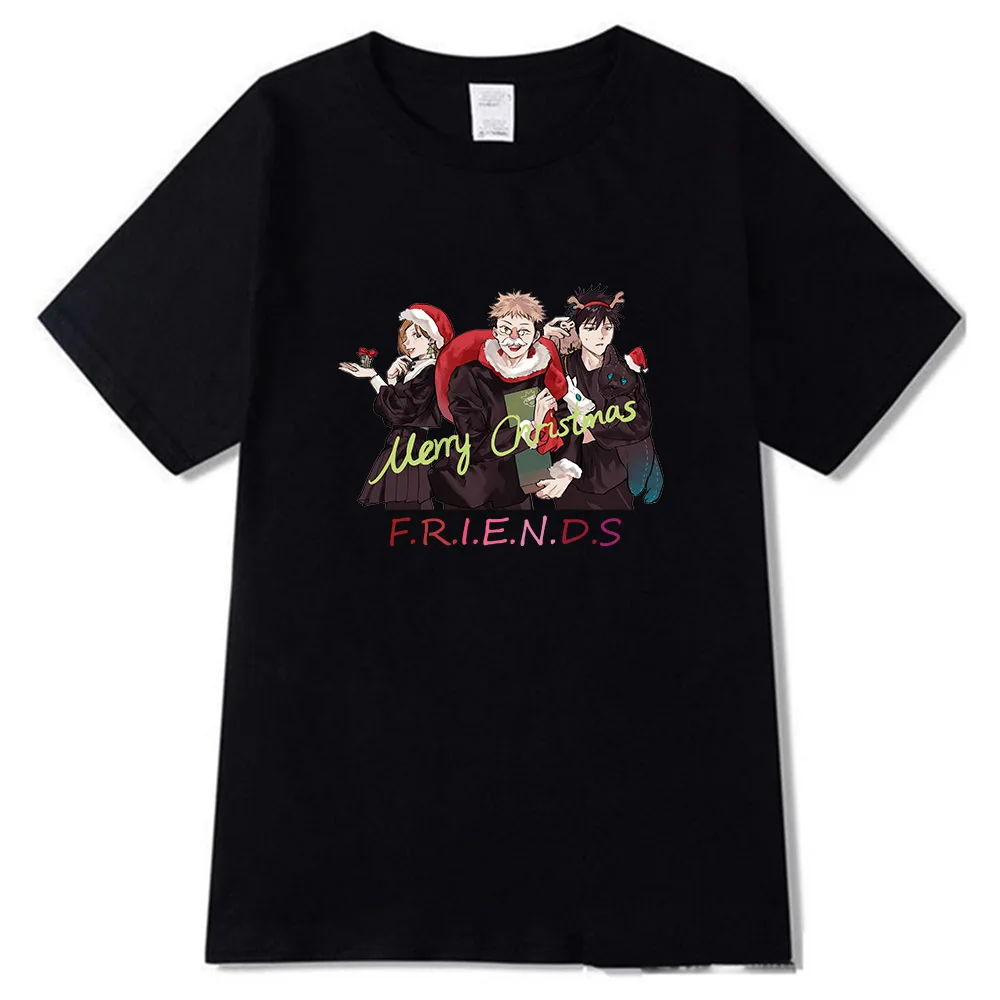 Купи Jujutsu Kaisen Man T-shirt Men Mens Casual T Shirt Men Short Sleeve Cotton T Shirt Tees Tops Harajuku Streetwear Oversized Anime за 367 рублей в магазине AliExpress