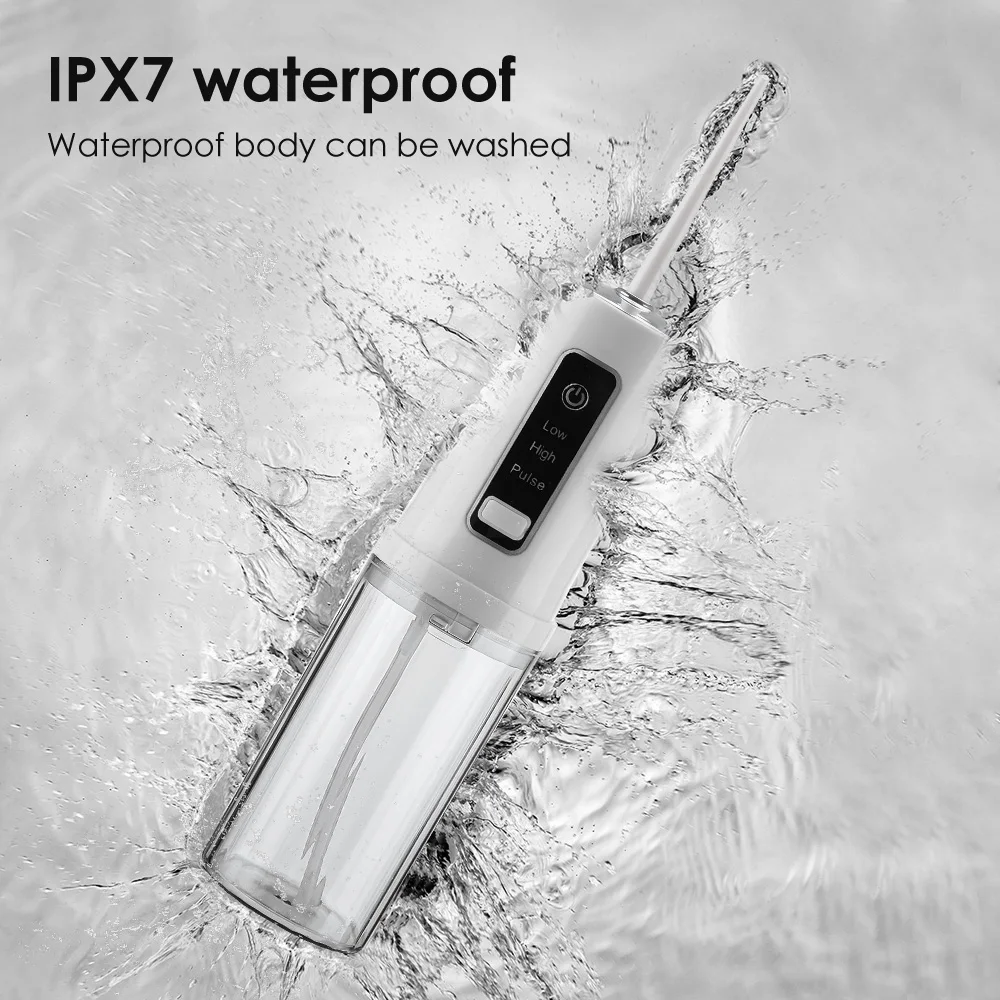 Ирригатор для полости рта с 4 насадками 230 мл