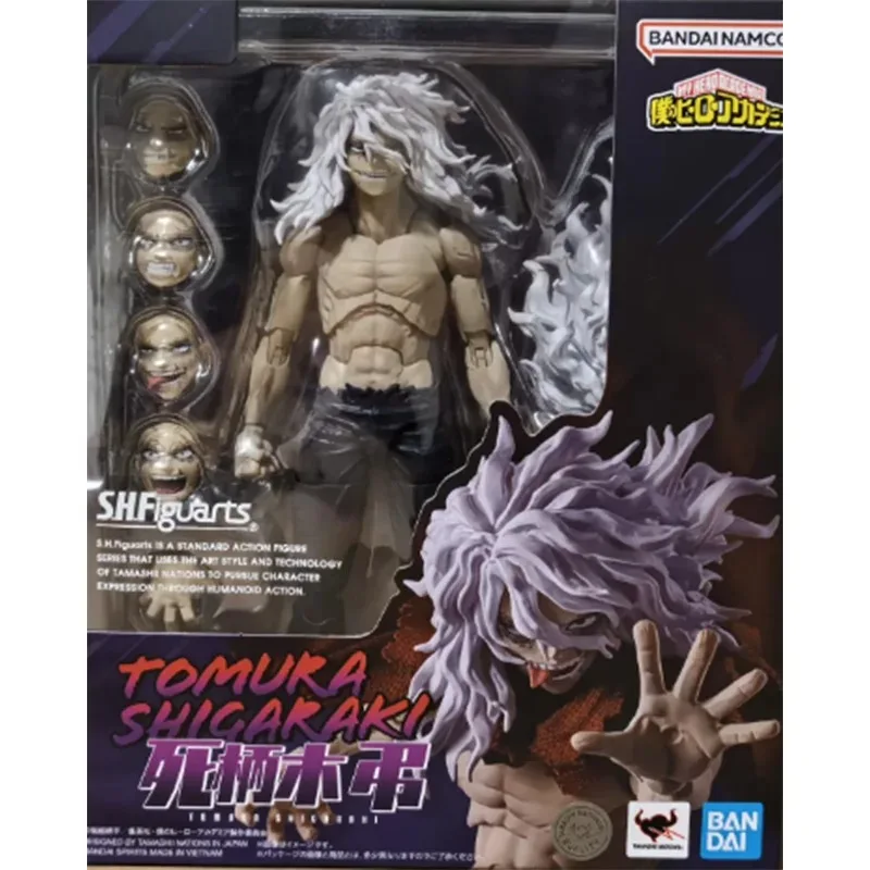 Фото 100% оригинальная фигурка Bandai SHFiguarts Томура Шигараки из My Hero Academia, коллекционная декоративная модель для хобби, подарок, в наличии №5