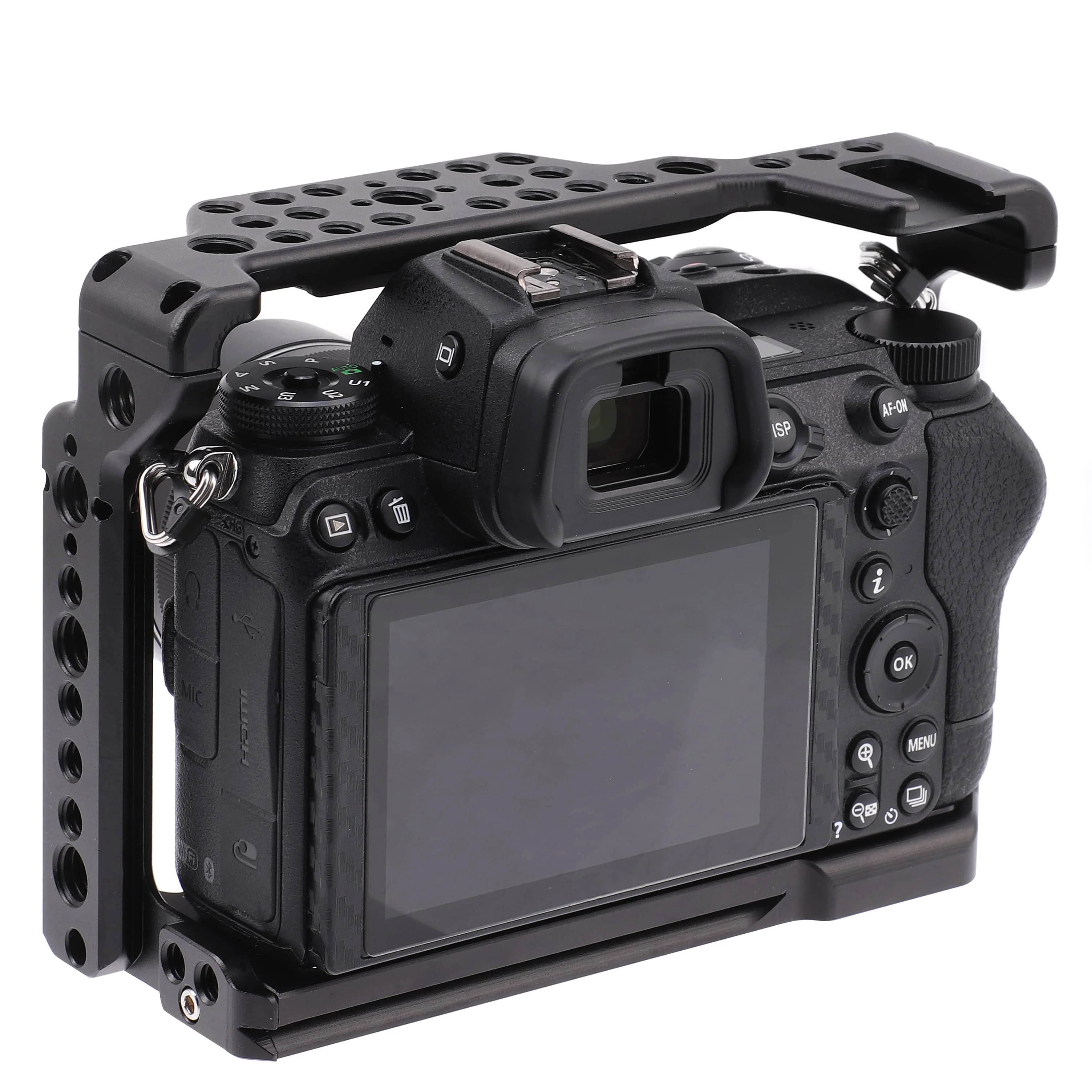 RaidNeo Camera Cage for Nikon Z5 Z6 Z7 Z6II Z7II Camera Protective Case Extension Frame Video Stabilizer Rig Vlog Video shooting