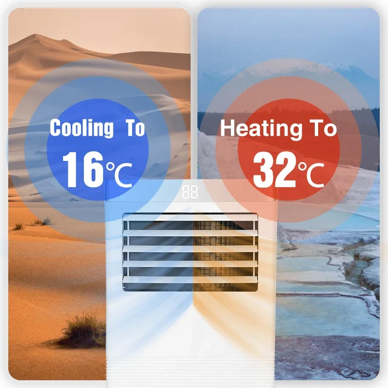 Мобильные кондиционеры для дома и помещения портативные переменного тока 12000 бит