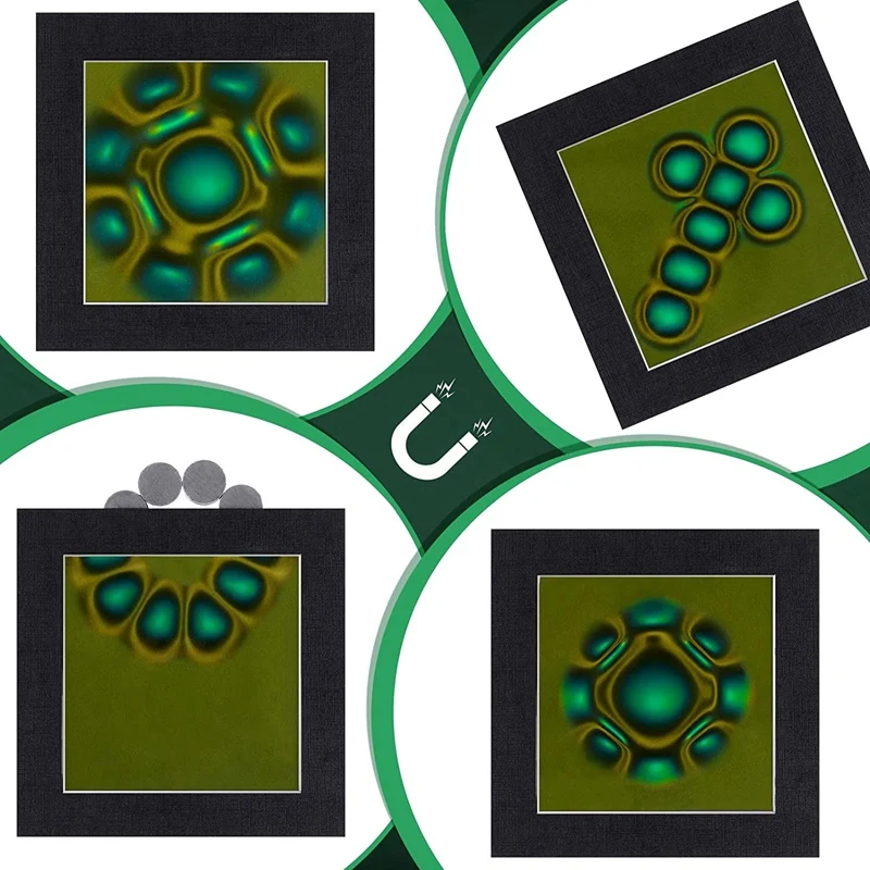 Магнитная наблюдательная пленка 4X4 дюйма статическое поле магнитный флюс