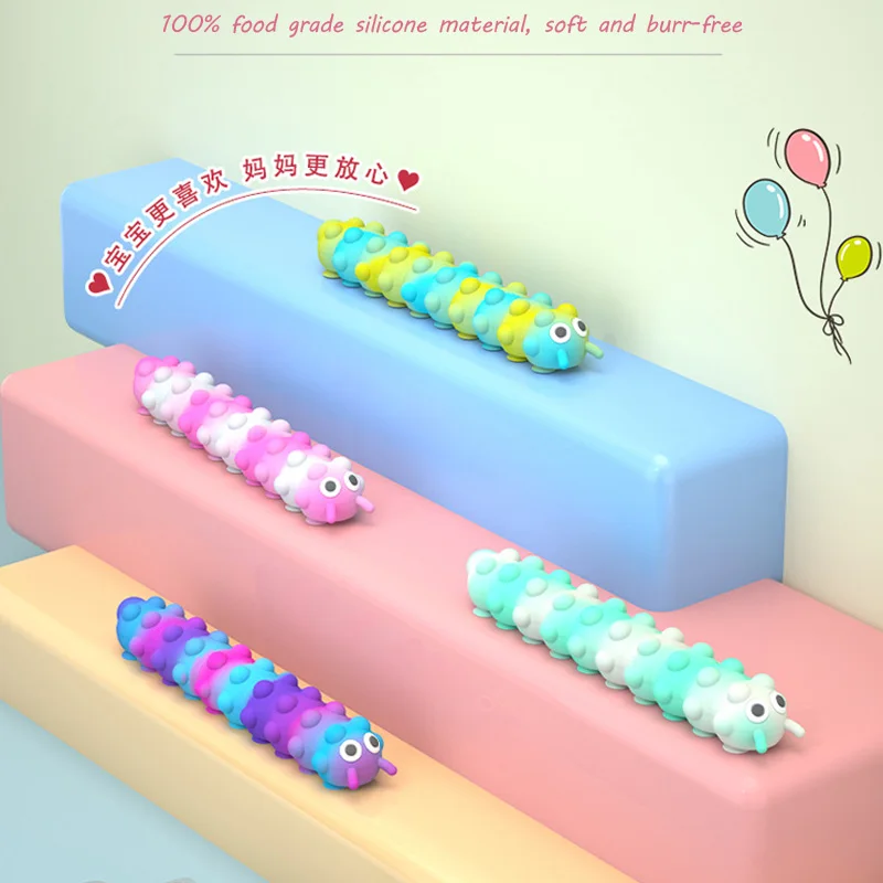 

3D Squidopop Fidget Toy Suction Cup Toys Reliver Stress Funny Toys Antistress Soft Squishy Toy To Family Interactive Games