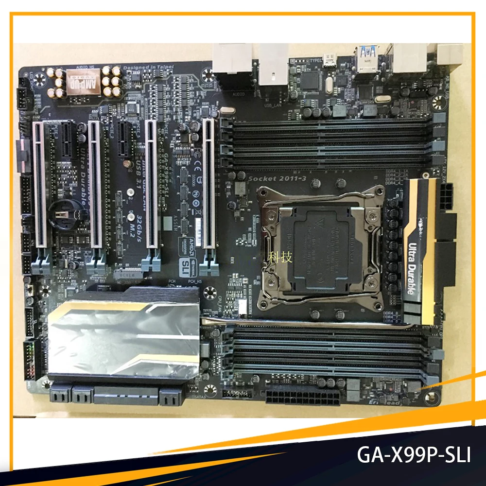 

X99 GA-X99P-SLI Desktop Motherboard For Gigabyte LGA2011-V3 128GB DDR4 PCI-E 3.0 Tested Fast Ship