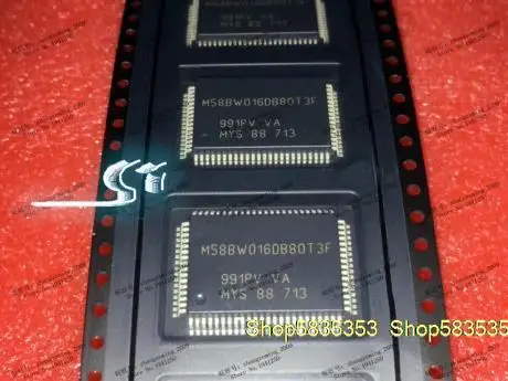 2-10 шт в упаковке, новая M58BW016DB80T3F M58BW016DB80T3 QFP-80 Автомобильный бортовой компьютер чип