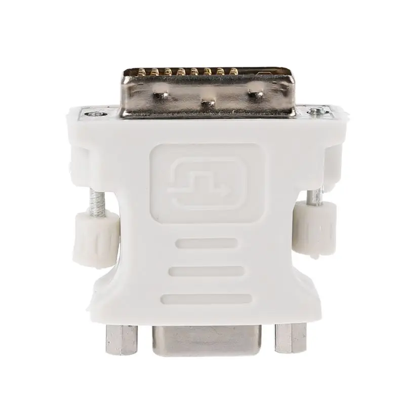 Кабель-переходник DVI-VGA папа-мама DVI 15-контактный адаптер-переходник VGA для