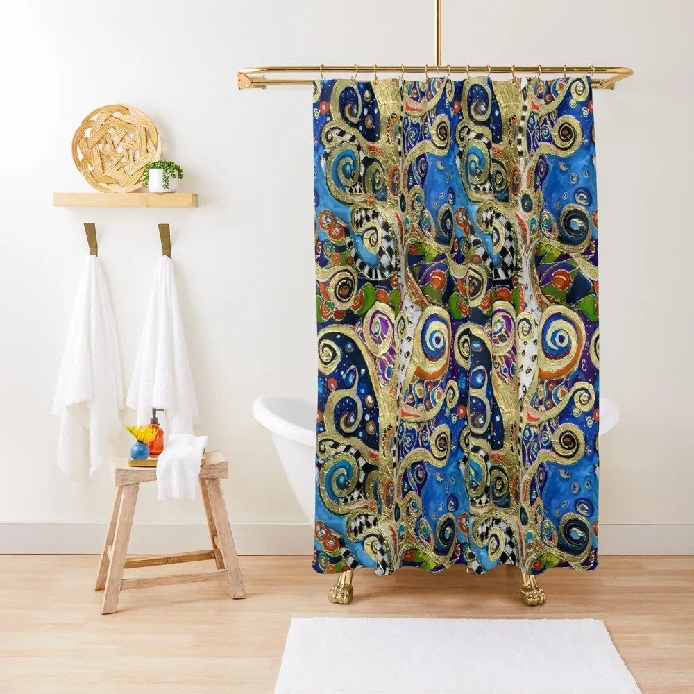 Занавеска для душа The Changing Seasons of Klimt |