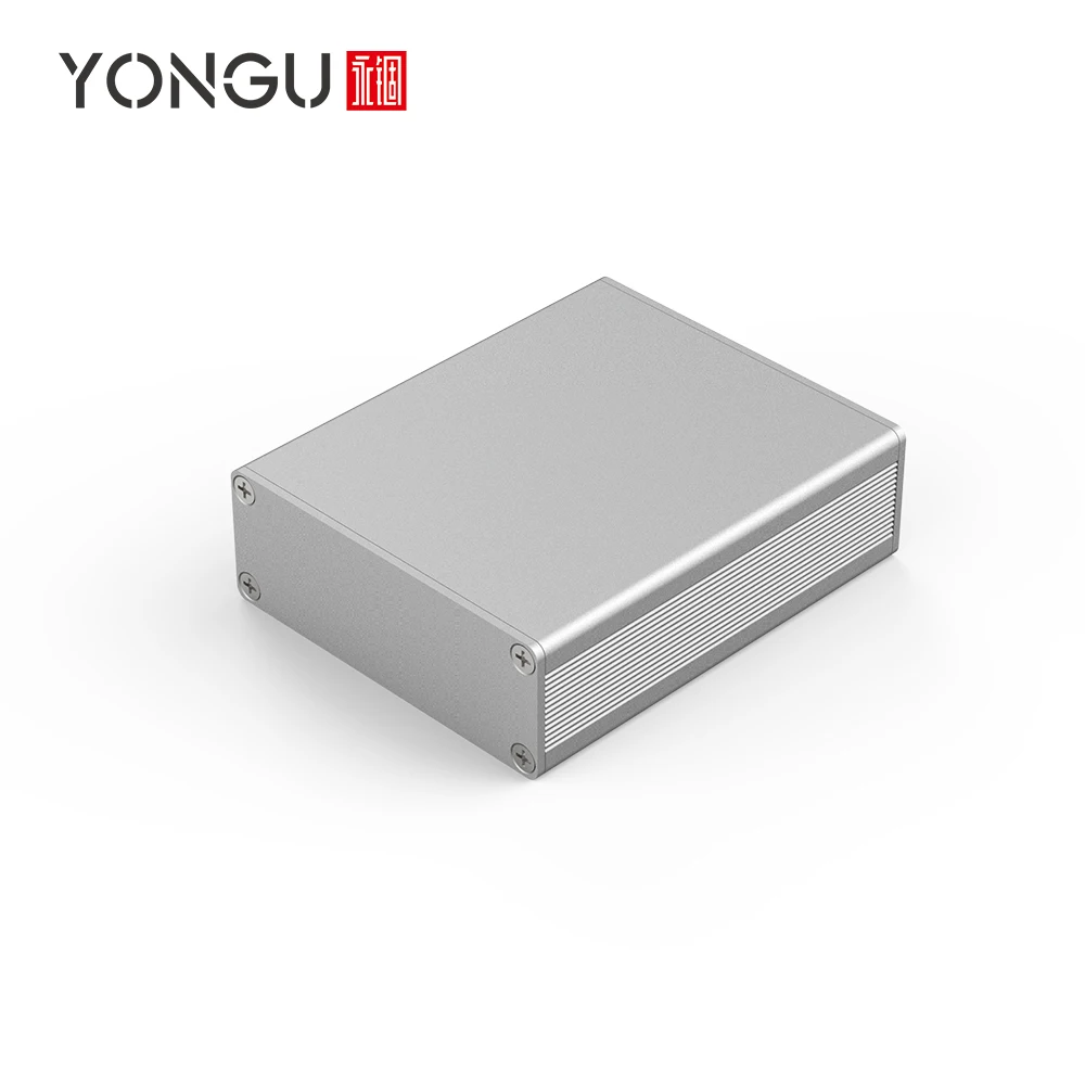 Aluminum Integrated Housing Power Module Source Controller Box Sheet Metal Electronic Components Enclosure J09 64*23.5MM