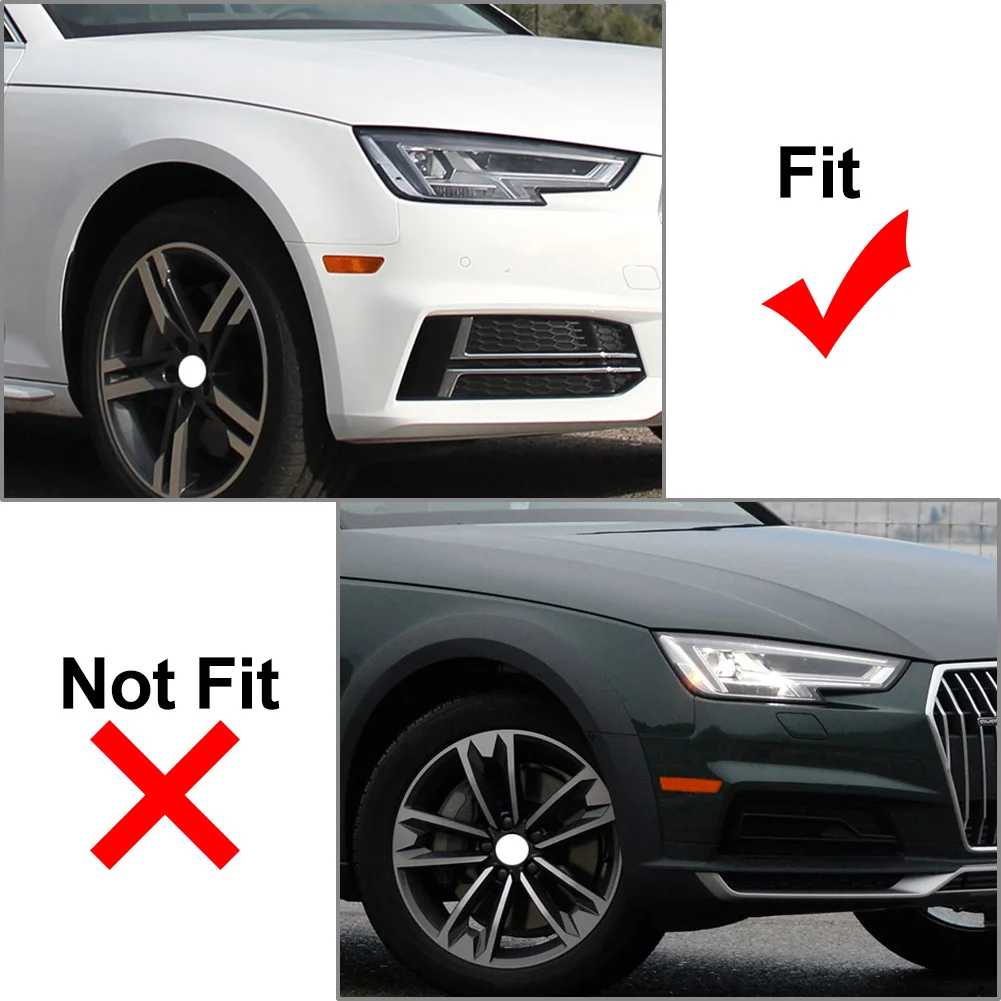 Отражатель переднего бампера боковой габаритный фонарь для Audi A4 B9 2017-2019 8W 0945071 8 Вт