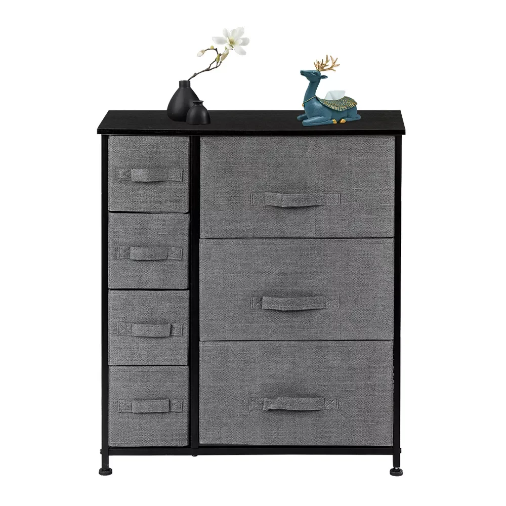 

Dresser With 7 Drawers - Furniture Storage Tower Unit For Bedroom Hallway Closet, Office Organization