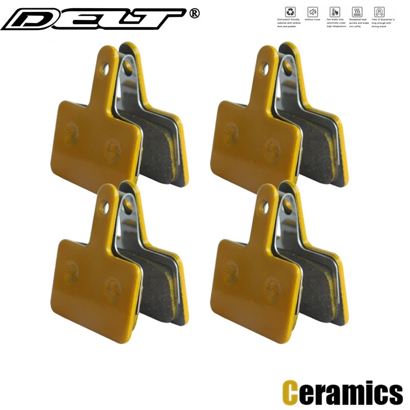 

4 Pair Ceramics Bicycle Disc Brake Pad For SHIMANO B01S MT200 Auriga Pro M375 M395 486 485 475 446 515 445 525 T615 675 805 4050