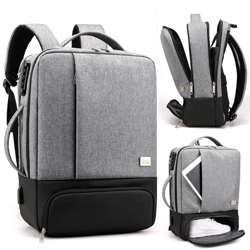 

Me Backpack Laptop Backpacks 17 Inch 15.6'' Anti Theft Male Notebook Trip Back Pack Office Women Travel Bagpack mochila bolso