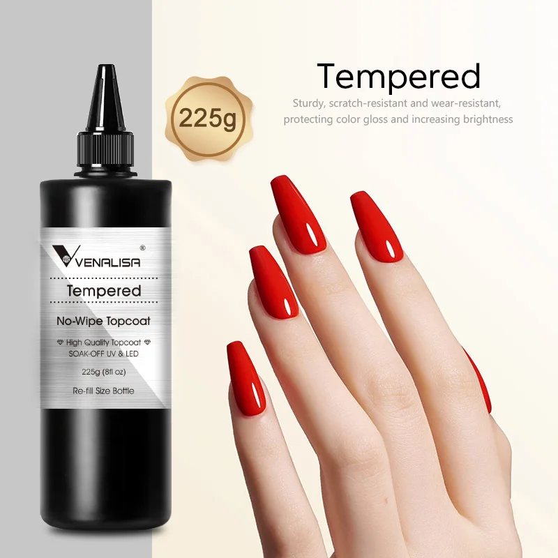 VENALISA 7,5302251000 мл Праймер TPOHEMA FREE BaseCoat Непроматый матовый верх Усиленный глянцевый закаленный УФ-светодиодный долговечный гель для ногтей (art.: 3920d30457946) - 3920d30457946