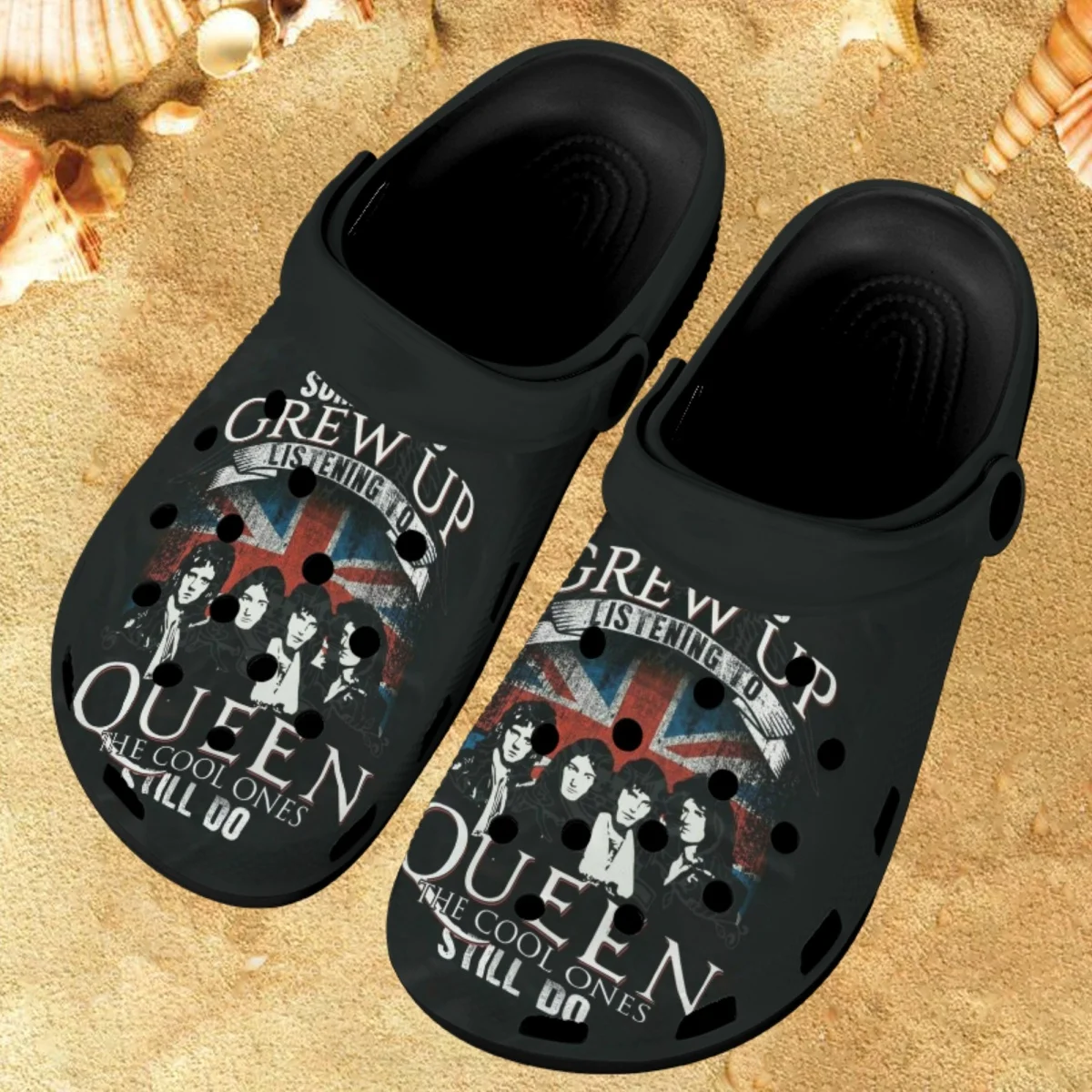 

Queen Sandals for Women Summer Brand Breathable Casual Female Home Bathroom Slides Beach Shoes Woman Adults Slippers Mujer