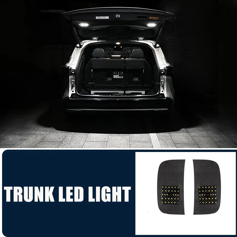 Toyota Sienna 2021-2024 Внутренняя Атмосферная Лампа Задней Двери ABS + Светодиодный