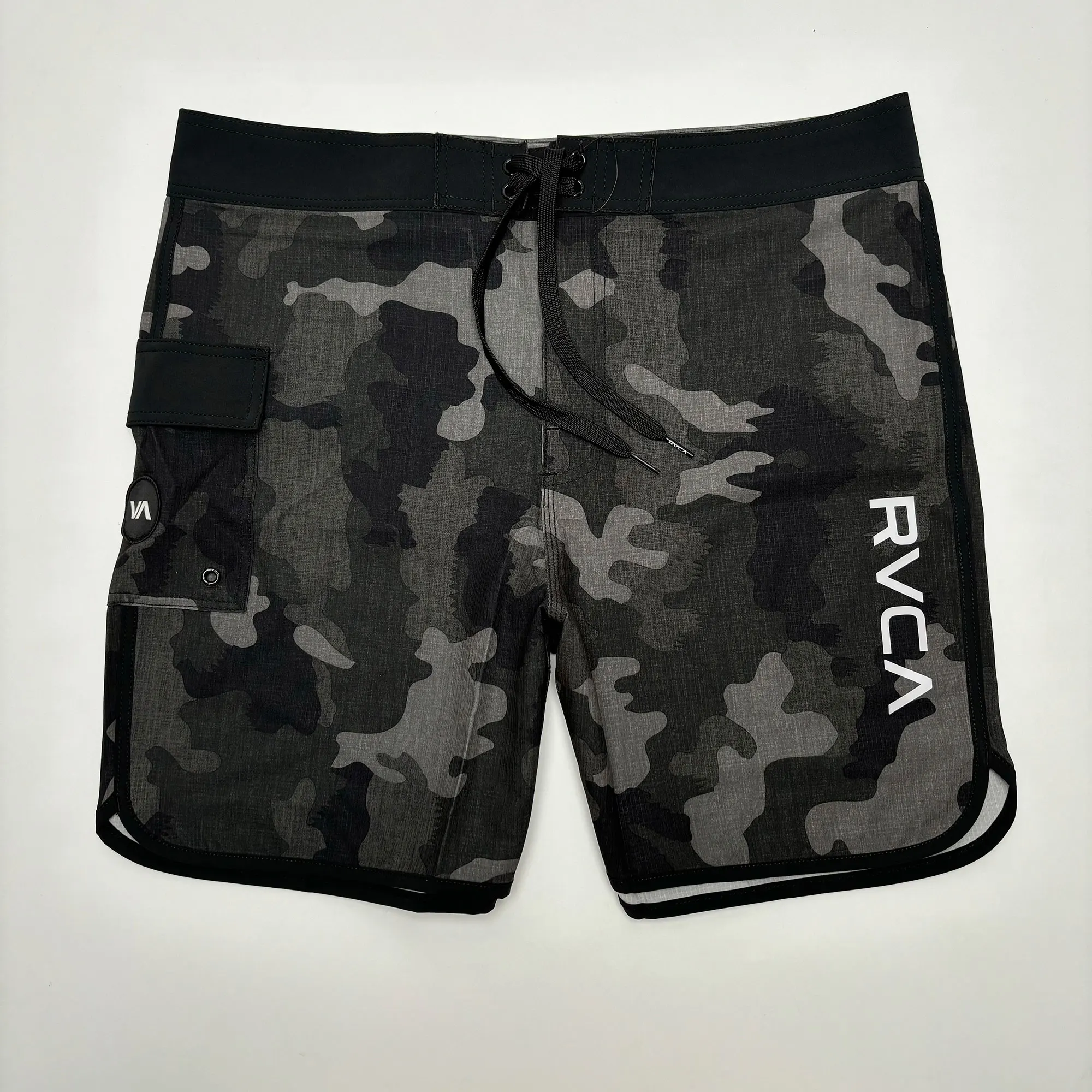 Мужские модные спортивные бордшорты бермуды водонепроницаемые 4-полосные Стрейч