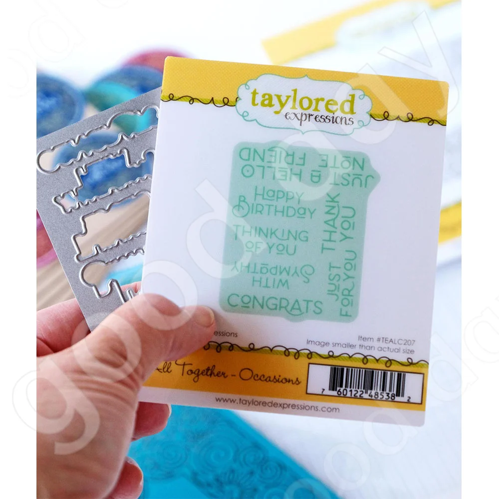

All Together Occasions Cutting Dies Stamps Scrapbook Diary Decoration Embossing Template Diy Greeting Card Handmade 2022 New