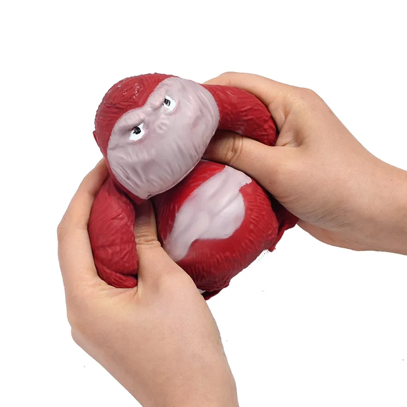 

Gorilla Squishy Autism Toy Stress Reliever Squeeze Orangutan Fidget Toy Decompression Vent Toys Monkey Elastic Doll Blind Box