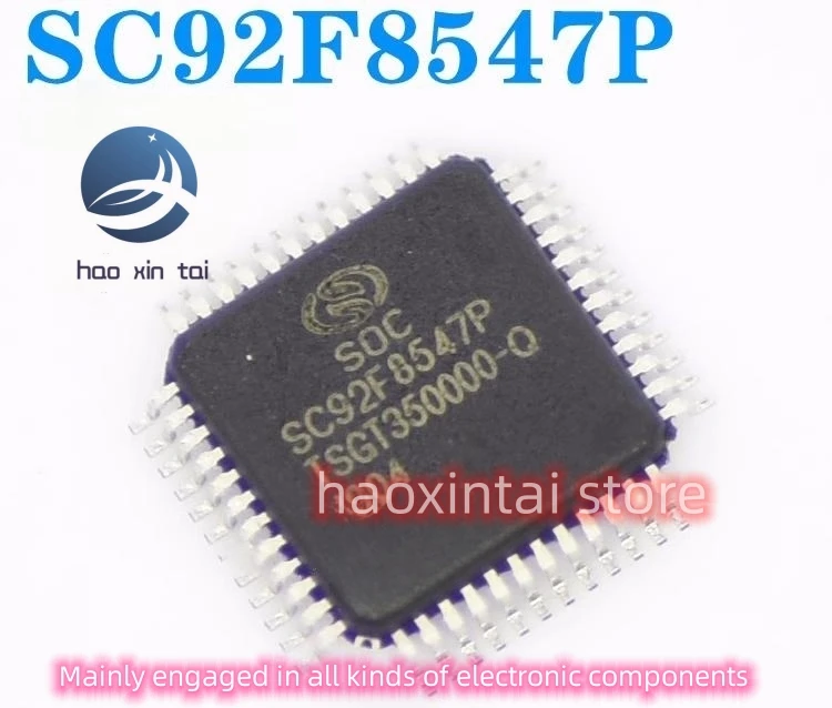 

10pcs original authentic SC92F8547P48R LQFP-48 FLASH MCU IC