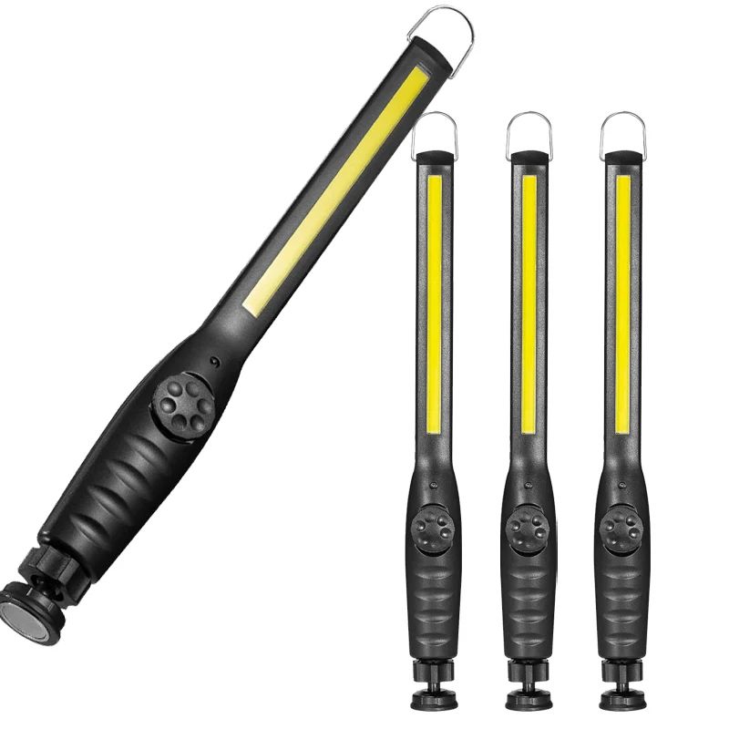 Портативные светодиодные рабочие фонари COB беспроводные магнитные лампы