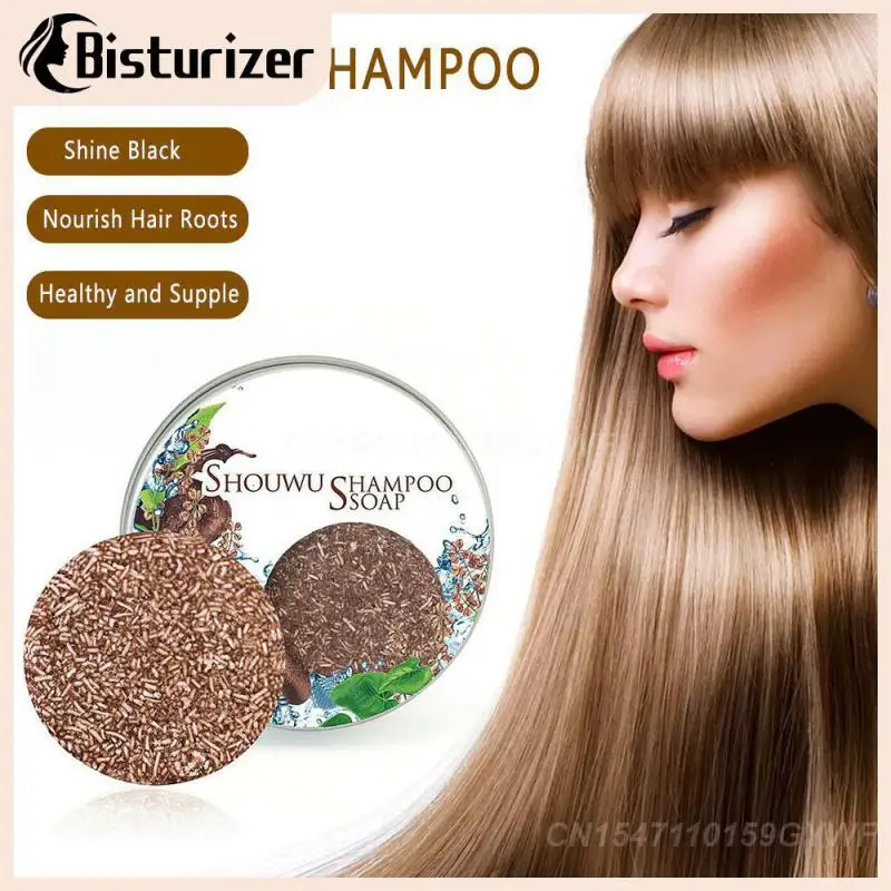 

Затемняющий шампунь, мыльный шампунь для волос Polygonum, шампунь для волос с серыми волосами для обратного затемнения, мыло, натуральный органический Кондиционер