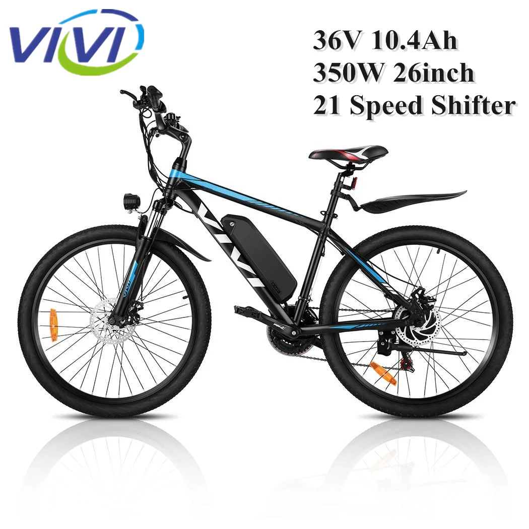 

26inch Electric 350W 36V Mountain Bike 21 Speed Shifter E-Bike Disc Brake Mountain Bike Electric Beach Snow Bicycle