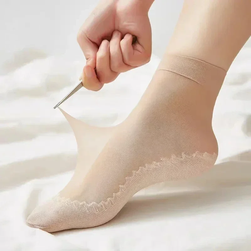 Женские шелковые носки цвет в ассортименте