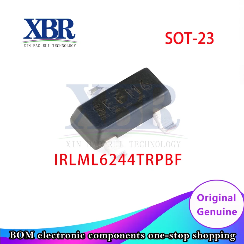 

50 шт. IRLML6244TRPBF SOT-23 MOS трубка