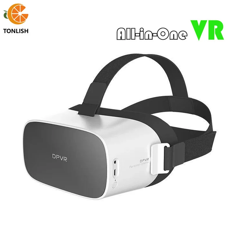 

Гарнитура виртуальной реальности TONLISH Deepoon DPVR P1 Pro «Все в одном», шлем виртуальной реальности с панорамным звуком, очки с 3d-дисплеем и голосов...