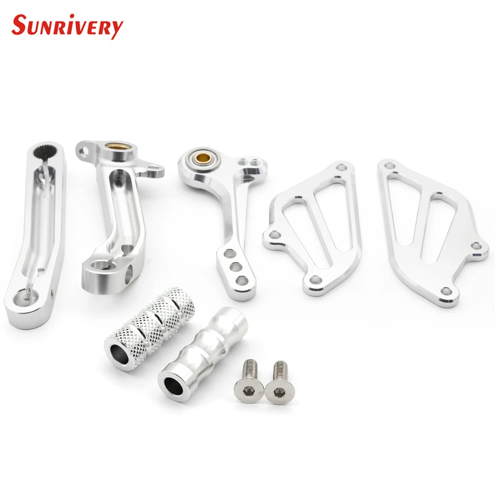 

CNC мотоциклетная алюминиевая задняя подставка для ног педаль тормоз шестеренка для Ducati 749/999 749 999