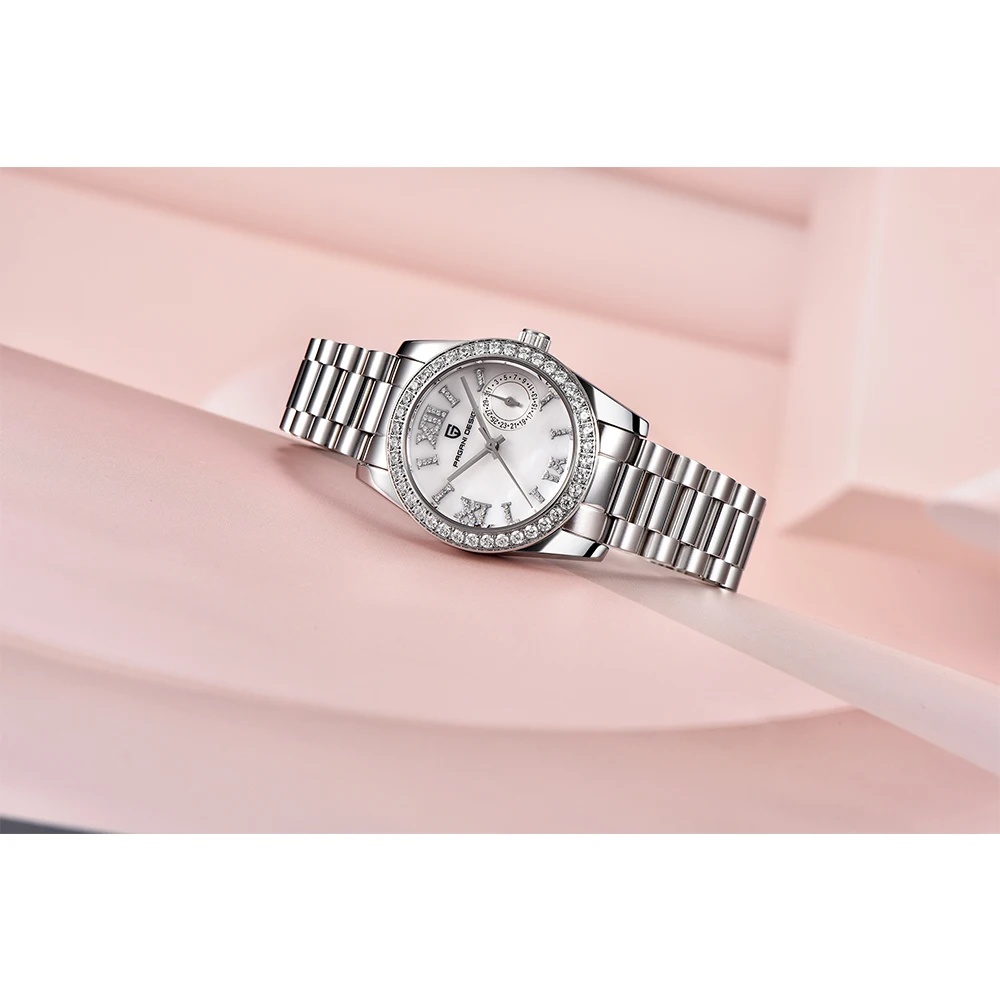 PAGANI DESIGN женские кварцевые наручные часы PD1776 повседневные модные аксессуары для