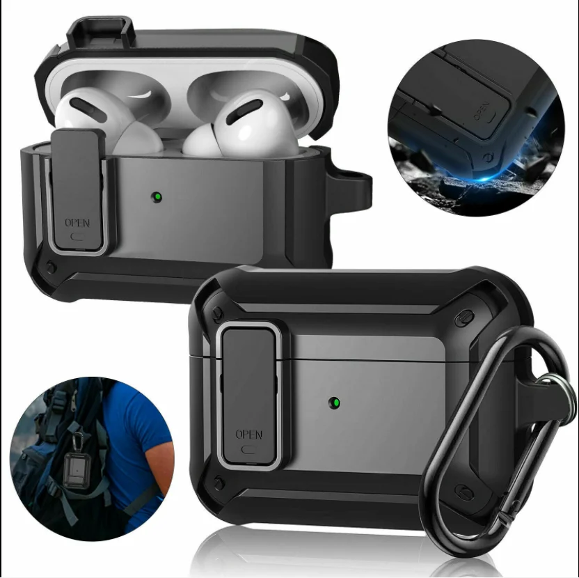 Чехол для Airpods pro 2021 чехол из ТПУ и поликарбоната с защитой от падения Apple AirPods 3 2