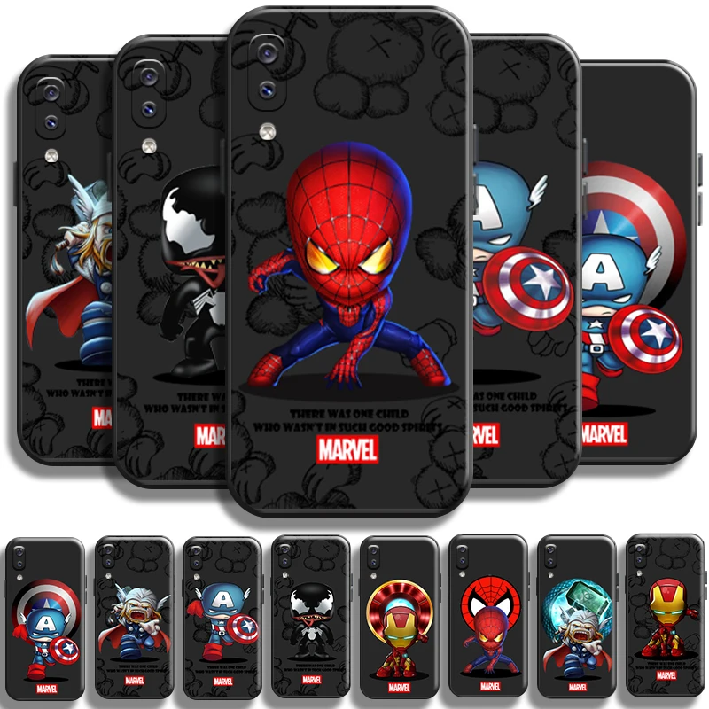 

Marvel Cartoon Avengers For Samsung Galaxy A20 A20S Phone Case Coque Shockproof Back Funda Full Protection Cases