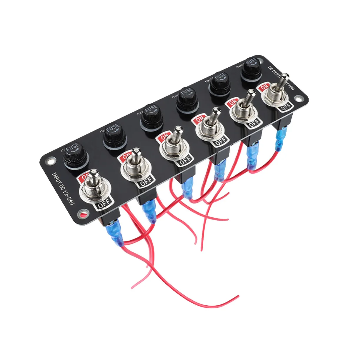 

12/24V Car Panel Multi Switch Panel Switch Power Control Universal