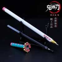 demon slayer sword kanroji mitsuri carbon pen alloy katana sword japanese anime weapon model gift for kids anime peripherals