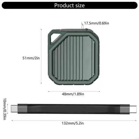 Внешний корпус SSD 87HD для NVMe