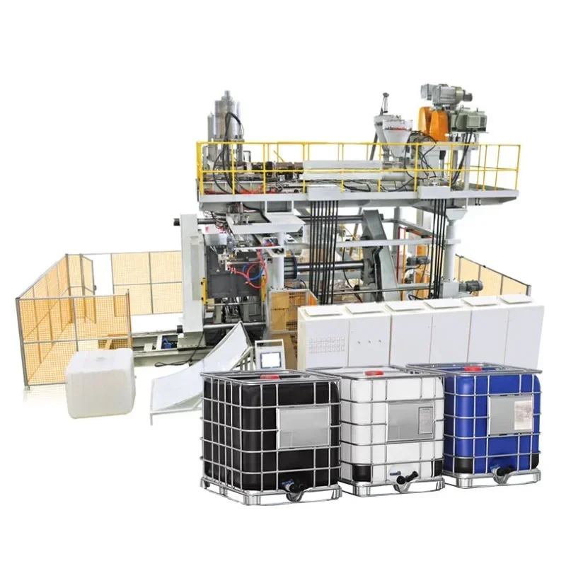 Экструзионная выдувная формовочная машина для выдувного формования с голубым