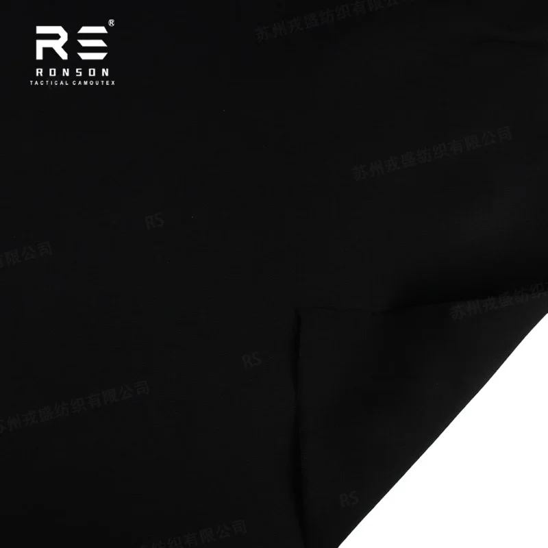 Ткань Ronson Black 1000D N6.6 из нейлона Cordura Mil-spec с ПУ-покрытием Near-Infrared NIR WR для тактического снаряжения и спортивной одежды для активного отдыха (art.: 3920db076c899) - 3920db076c899