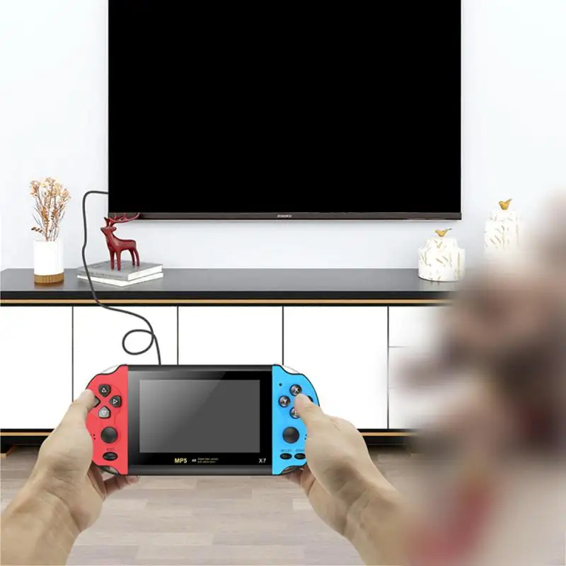 

Handheld Game Console Excellent Performance Powerful Compact Entertainment On The Go High Definition Portable Game Console Sleek