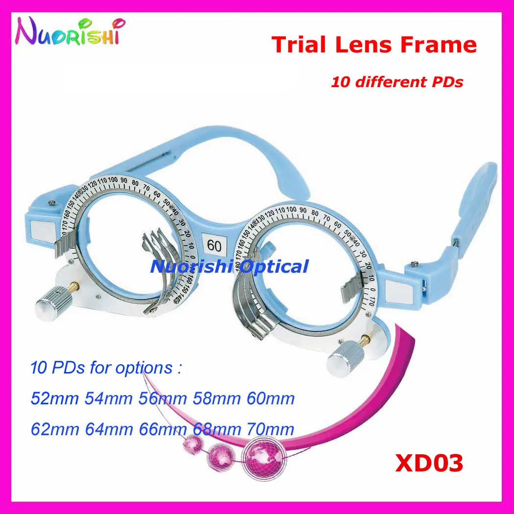 

Оптическая пробная оправа XD03 светло-голубая