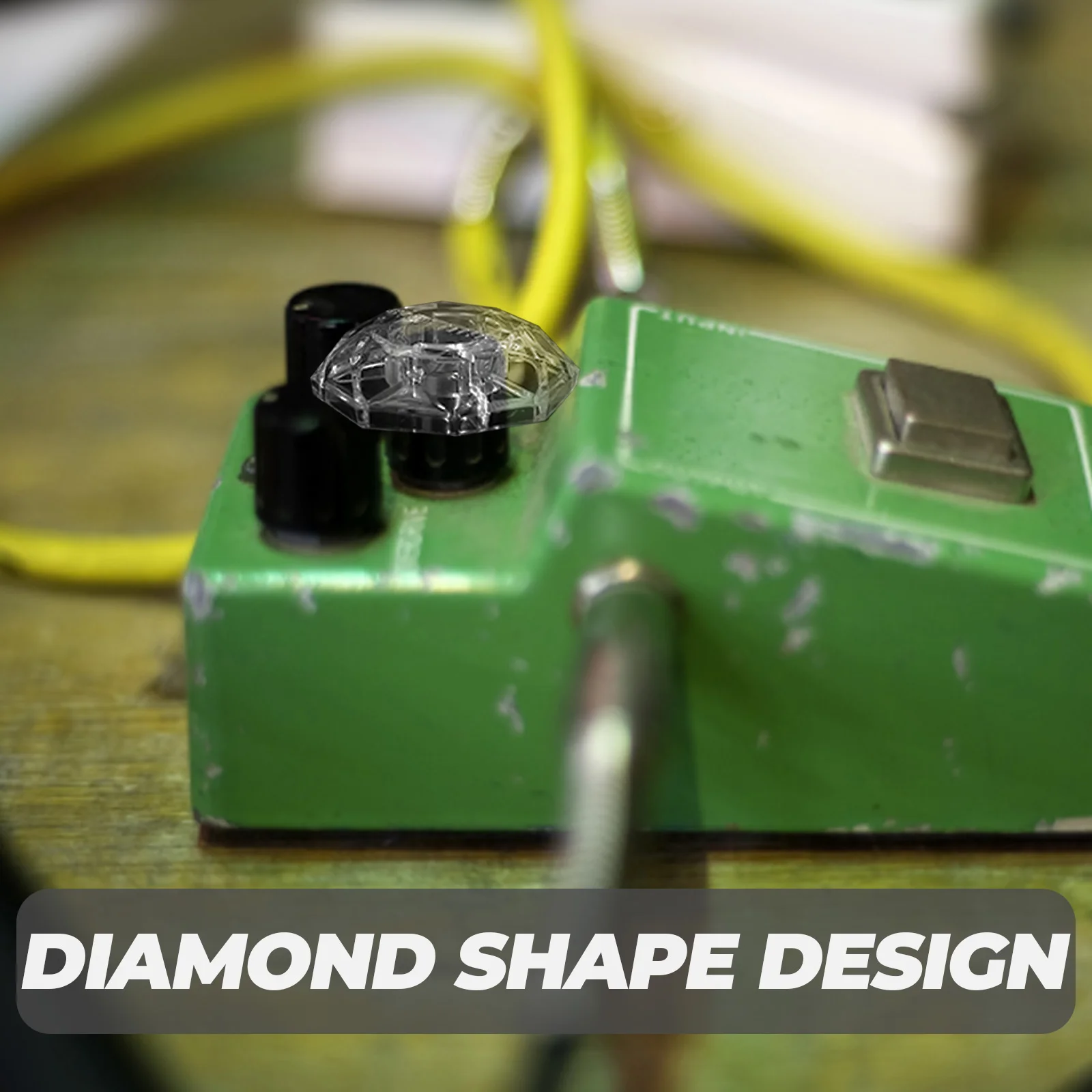 5 шт. колпачок для эффектов гитарные педали Uñetas кнопки колпачки ножного