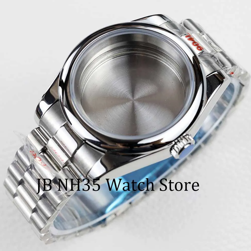 Ремешок 36 мм/39 мм для планшетов NH35 NH36 с сапфировым стеклом и круглым краем