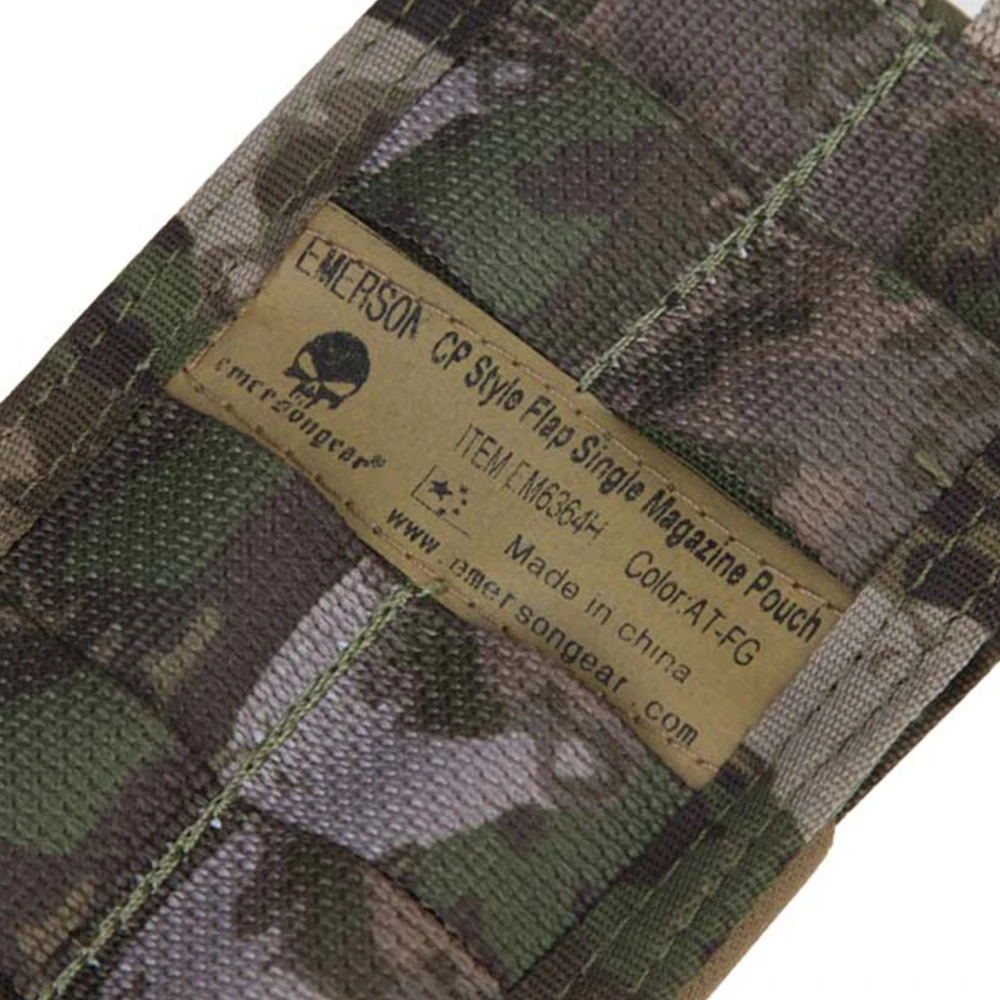 Emersongear одиночная сумка для журналов с клапаном открытая магазинов MOLLE охотничий
