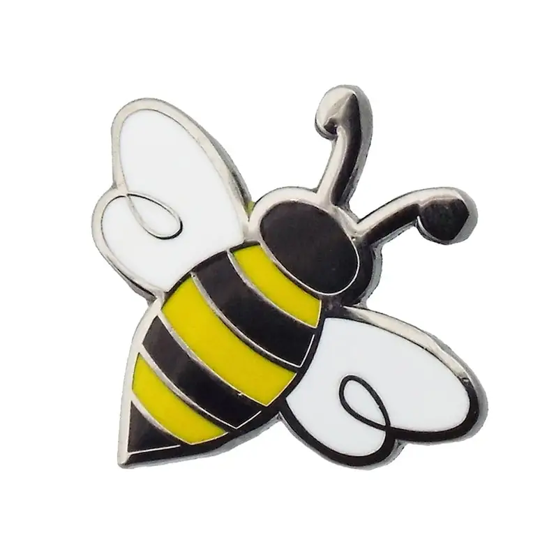 

Bumble Bee Enamel Pin Cartoon Brooch Lapel Badges Jewelry Gift Funny Cute Fashion Kids Friends Women Men