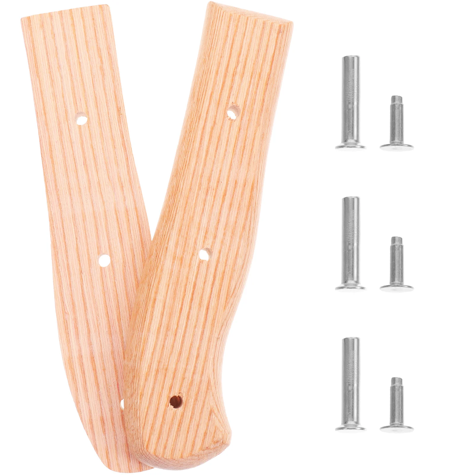 

Handle Cutterreplacement Wood Grip Kitchen Non Choppingslip Part Making Grips Wooden Skid Hand Supplies Practical Chef Anti