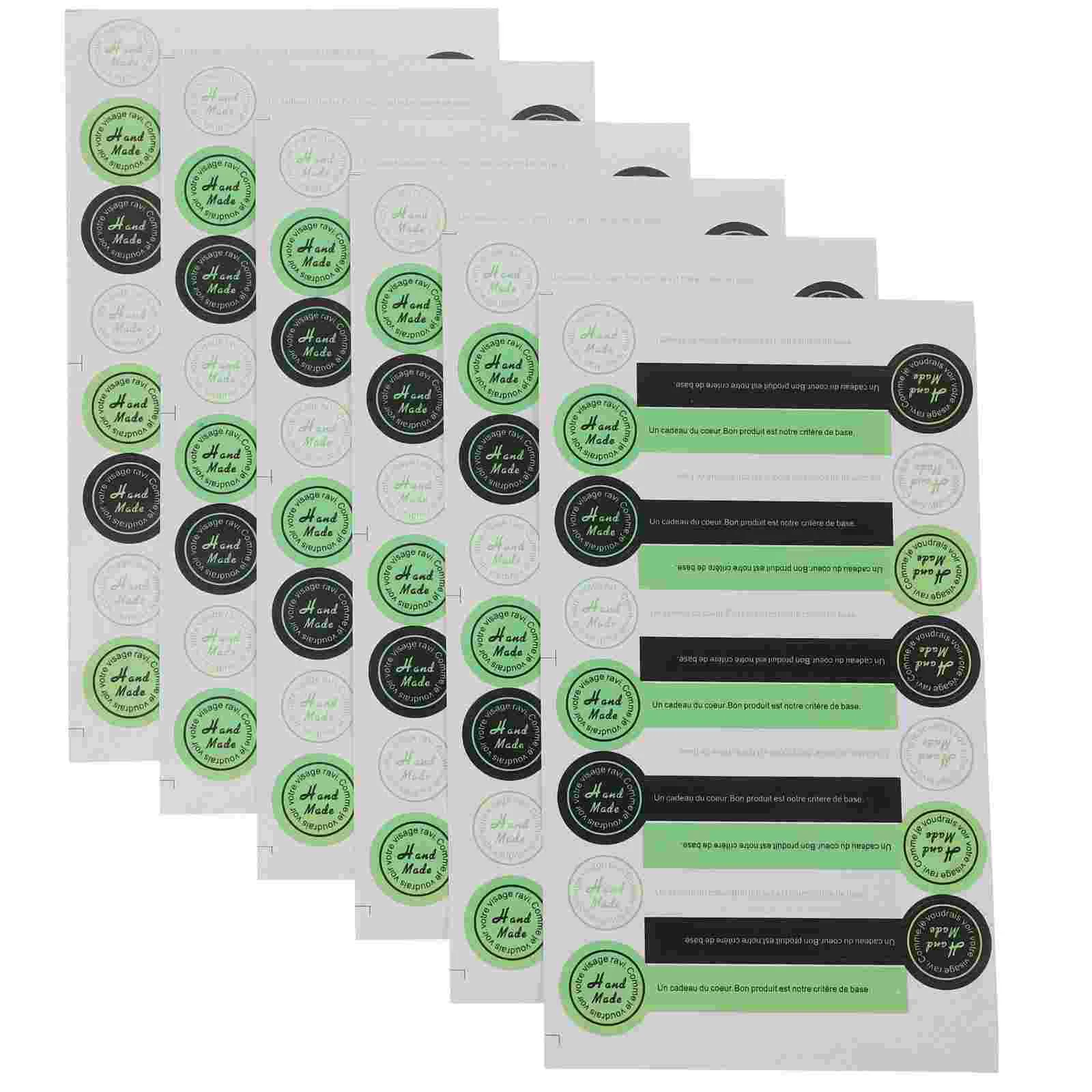 

30 Sheets Biscuit Bag Sealing Decal Strip Label Stickers DIY Baking Stickers