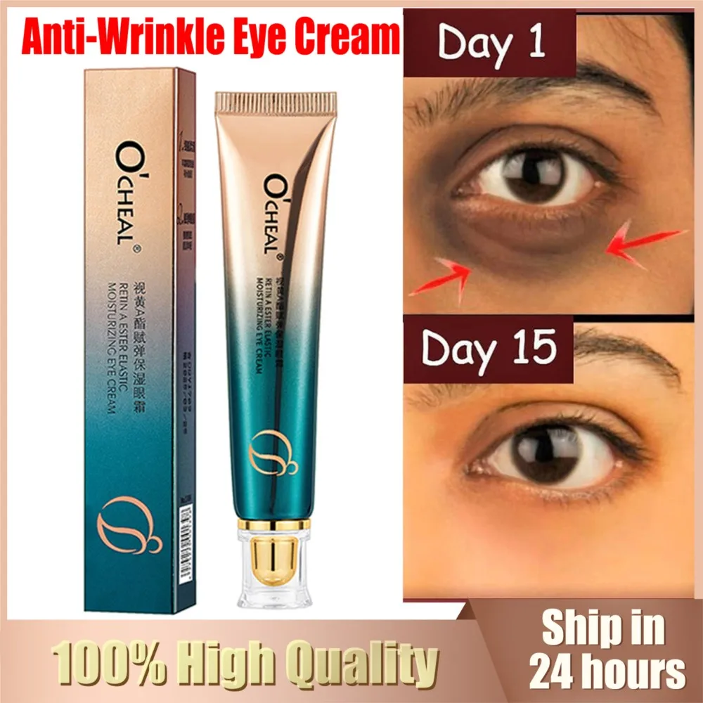 

Anti-Wrinkle Eye Cream Lighten Fine Lines fast Remove Eye Bags Anti-Dark Circles Anti-Aging Serum Firming and Brightening Skin